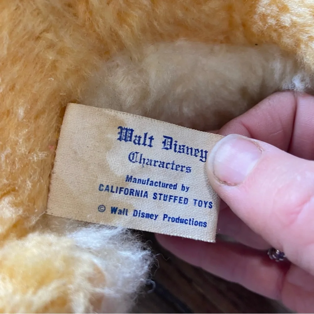 Walt Disney Productions Vintage Stuffed Lady of Lady and the Tramp